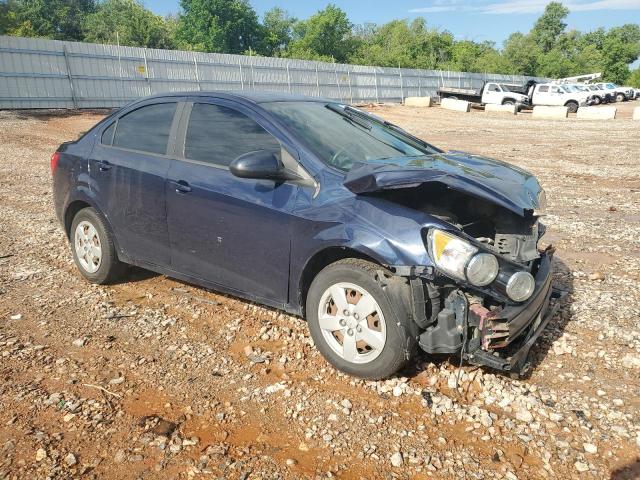 1G1JB5SH8F4159356 - 2015 CHEVROLET SONIC LS 蓝色 照片 4