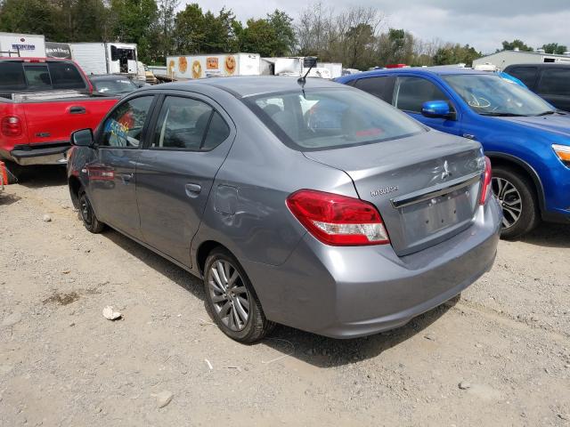 ML32F3FJ1JHF10990 - 2018 MITSUBISHI MIRAGE G4 ES GRAY photo 3