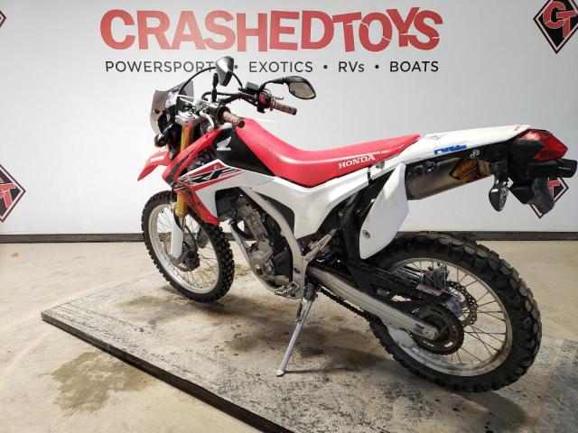 MLHMD3812G5300993 - 2016 HONDA CRF250 L RED photo 3