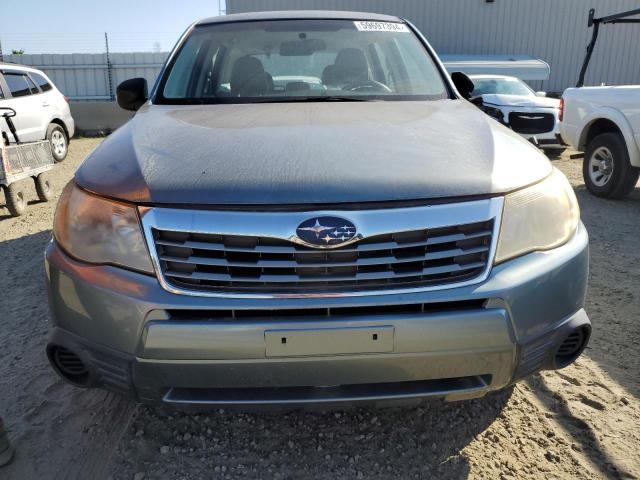 JF2SH61629H715949 - 2009 SUBARU FORESTER 2.5X BLUE photo 5