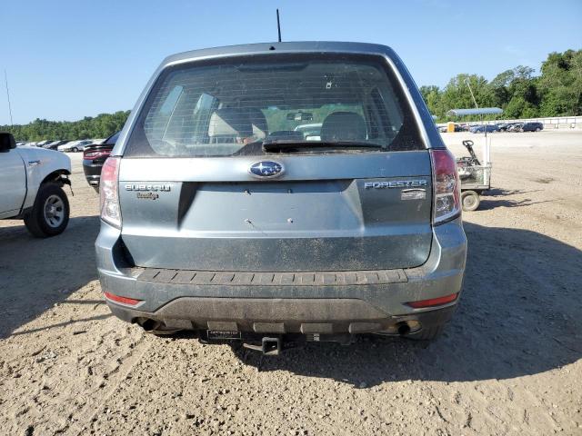 JF2SH61629H715949 - 2009 SUBARU FORESTER 2.5X BLUE photo 6