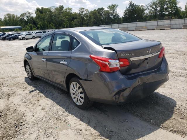 3N1AB7AP2GY290652 - 2016 NISSAN SENTRA S GRAY photo 2