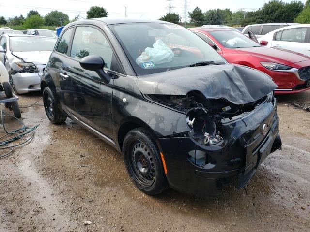 3C3CFFAR2CT363441 - 2012 FIAT 500 POP BLACK photo 4