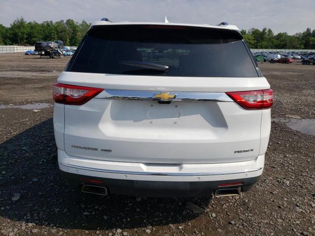 1GNEVKKW0KJ303322 - 2019 CHEVROLET TRAVERSE PREMIER WHITE photo 6