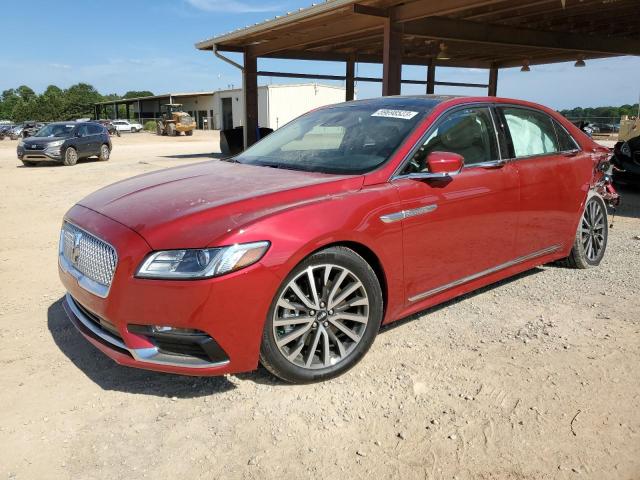 1LN6L9PK8L5602418 - 2020 LINCOLN CONTINENTA RED photo 1