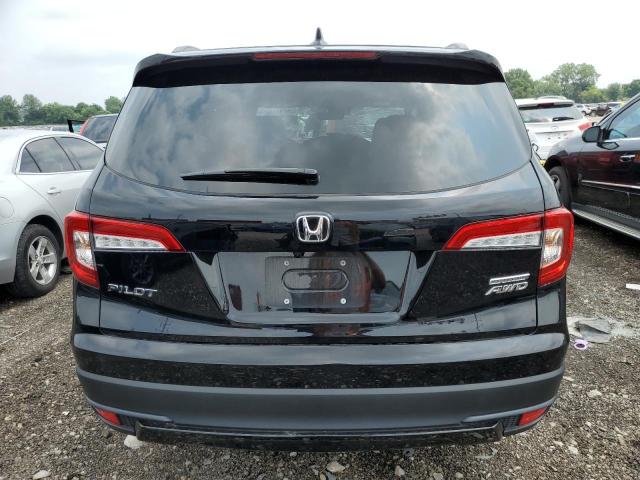 5FNYF6H24NB071494 - 2022 HONDA PILOT SE BLACK photo 6