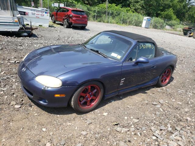 JM1NB353830311863 - 2003 MAZDA MX-5 MIATA BASE PURPLE photo 1