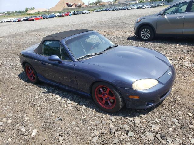 JM1NB353830311863 - 2003 MAZDA MX-5 MIATA BASE PURPLE photo 4