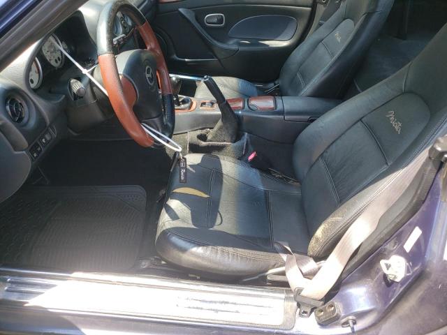 JM1NB353830311863 - 2003 MAZDA MX-5 MIATA BASE PURPLE photo 7