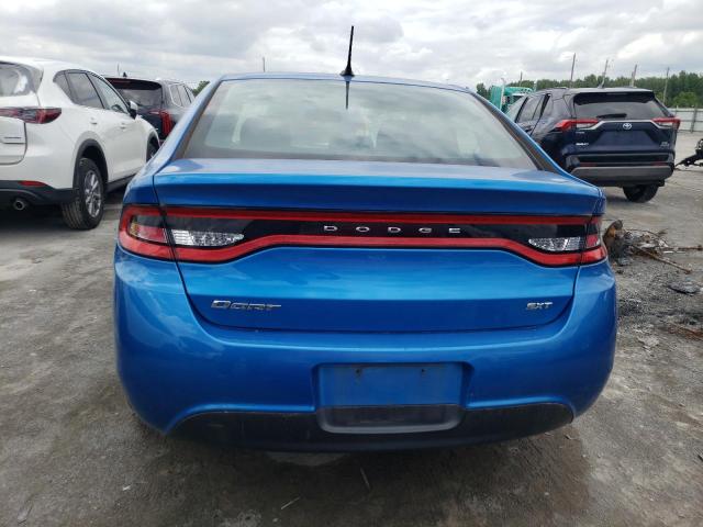 1C3CDFBB8FD351473 - 2015 DODGE DART SXT BLUE photo 6