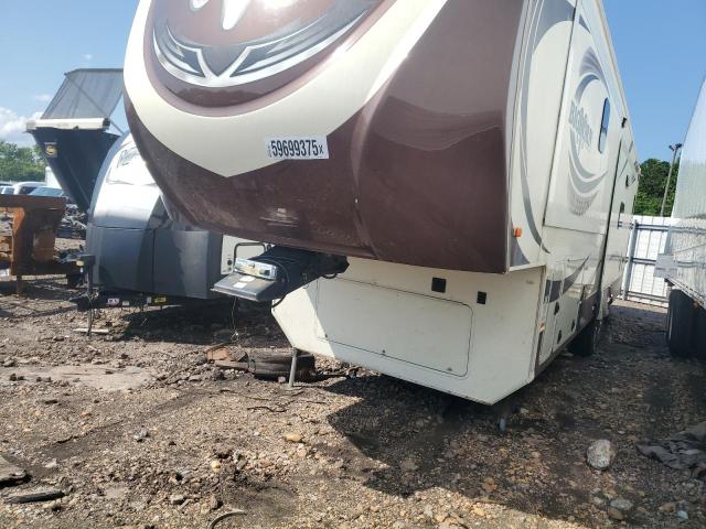 5SFBG3825FE293205 - 2015 HEARTLAND BIG 3560SS WHITE photo 2