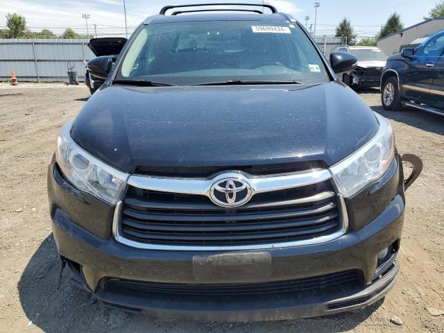 5TDJKRFH3GS352254 - 2016 TOYOTA HIGHLANDER XLE BLACK photo 5