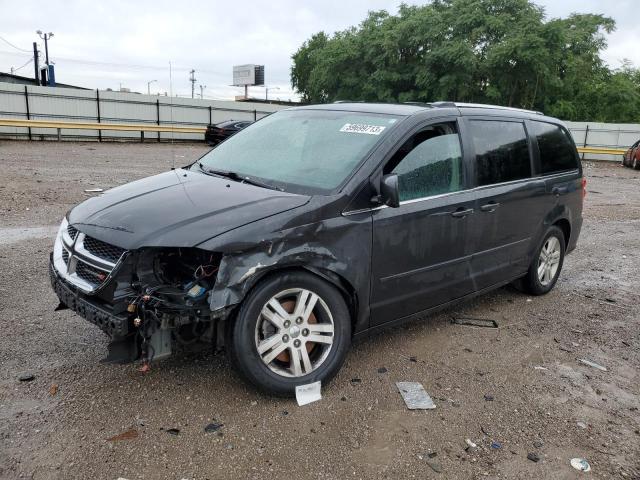 2C4RDGDG2CR246876 - 2012 DODGE GR CARAVAN CREW BLACK photo 1