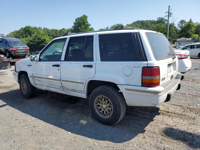 1J4GZ78S1SC684605 - 1995 JEEP GRAND CHER LIMITED WHITE photo 2