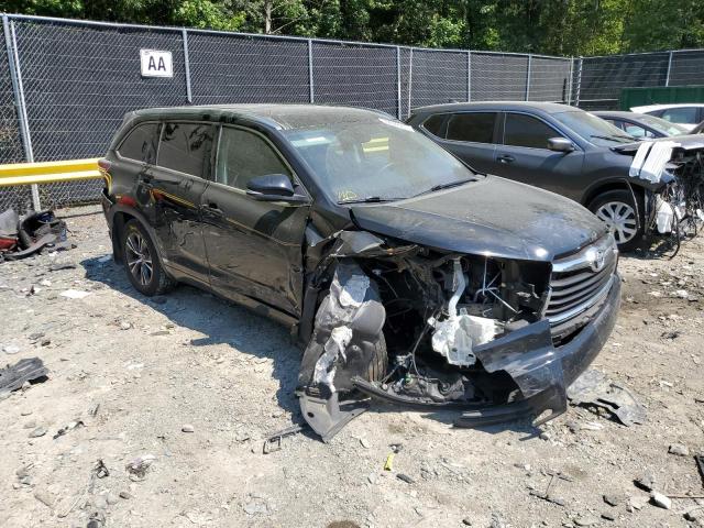 5TDJKRFH8GS320965 - 2016 TOYOTA HIGHLANDER XLE Սև լուսանկար 4