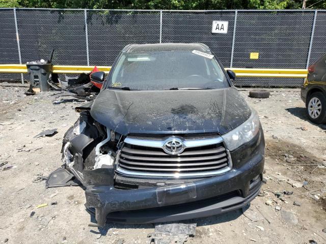 5TDJKRFH8GS320965 - 2016 TOYOTA HIGHLANDER XLE Սև լուսանկար 5