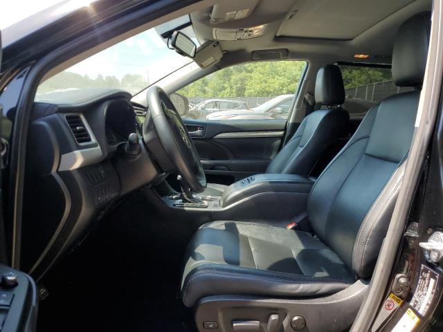 5TDJKRFH8GS320965 - 2016 TOYOTA HIGHLANDER XLE Սև լուսանկար 7