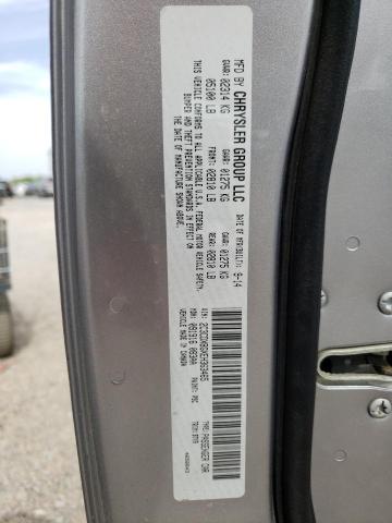 2C3CDXBGXEH363465 - 2014 DODGE CHARGER SE SILVER photo 12