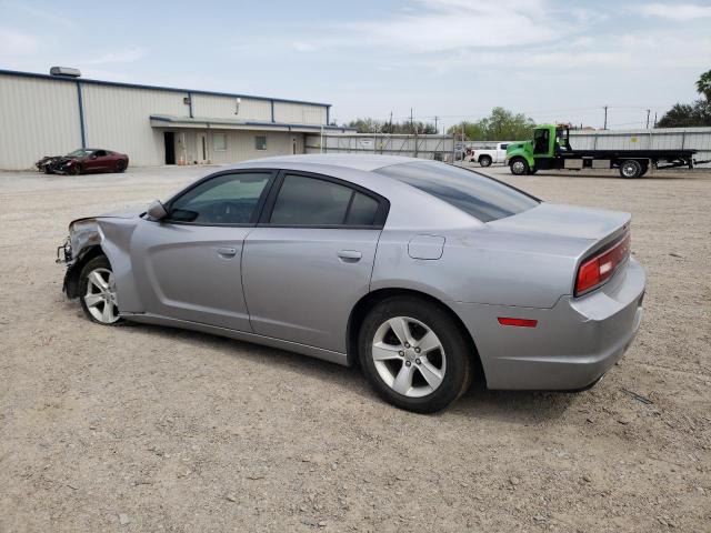 2C3CDXBGXEH363465 - 2014 DODGE CHARGER SE SILVER photo 2