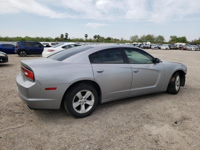 2C3CDXBGXEH363465 - 2014 DODGE CHARGER SE SILVER photo 3