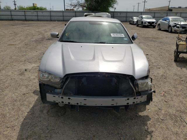 2C3CDXBGXEH363465 - 2014 DODGE CHARGER SE SILVER photo 5