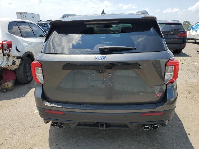 1FM5K8GC3LGB17660 - 2020 FORD EXPLORER ST GRAY photo 6