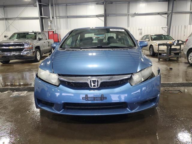 19XFA1F53BE031060 - 2011 HONDA CIVIC LX BLUE photo 5