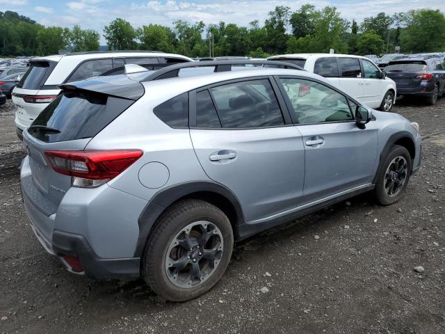 JF2GTAEC2NH283767 - 2022 SUBARU CROSSTREK PREMIUM SILVER photo 3