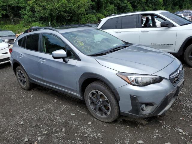 JF2GTAEC2NH283767 - 2022 SUBARU CROSSTREK PREMIUM SILVER photo 4