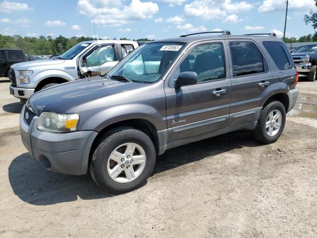 1FMCU95H96KB21882 - 2006 FORD ESCAPE HEV GRAY photo 1