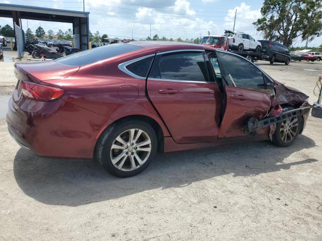 1C3CCCAB6FN608711 - 2015 CHRYSLER 200 LIMITED BURGUNDY photo 3