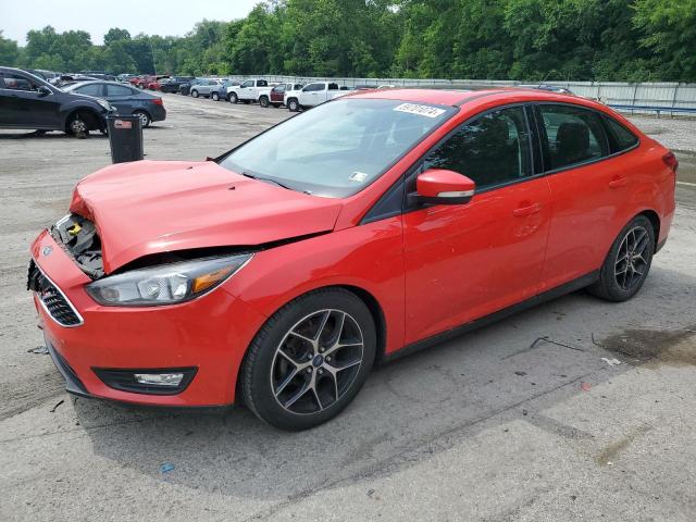 1FADP3H25HL318085 - 2017 FORD FOCUS SEL RED photo 1