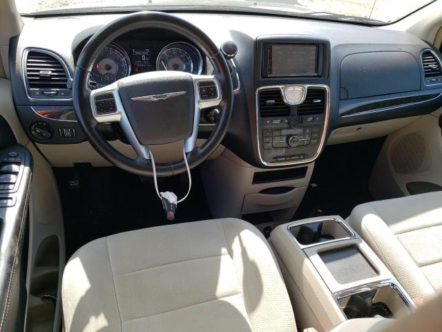 2A4RR5DG2BR745899 - 2011 CHRYSLER TOWN & COU TOURING BLACK photo 8