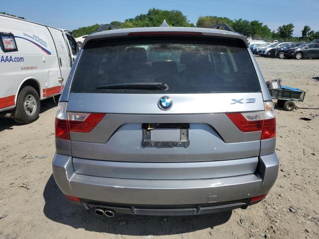 WBXPC93458WJ08893 - 2008 BMW X3 3.0SI SILVER photo 6