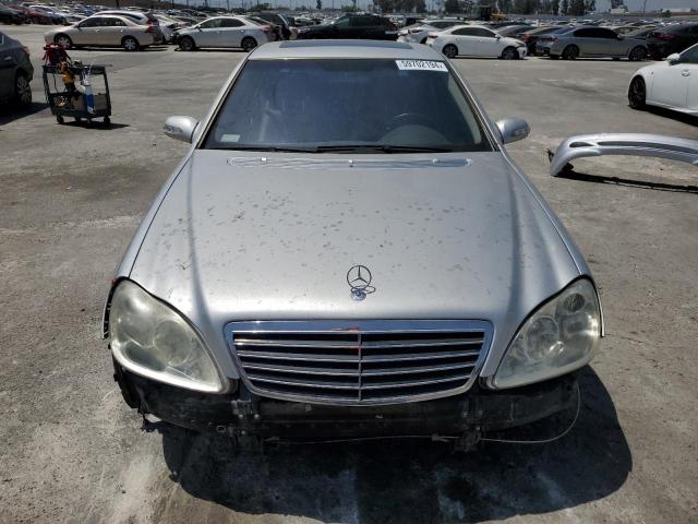 WDBNG70JX4A387464 - 2004 MERCEDES-BENZ S 430 SILVER photo 5