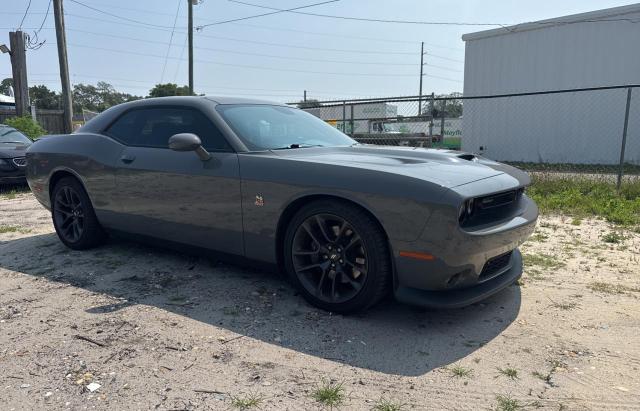 2C3CDZFJ1PH621473 - 2023 DODGE CHALLENGER R/T SCAT PACK GRAY photo 1