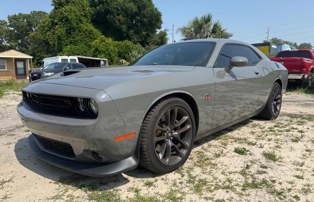 2C3CDZFJ1PH621473 - 2023 DODGE CHALLENGER R/T SCAT PACK GRAY photo 2