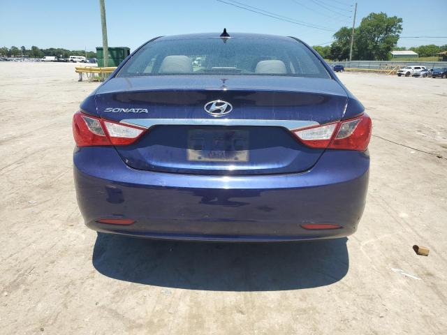 5NPEB4AC9DH586142 - 2013 HYUNDAI SONATA GLS BLUE photo 6