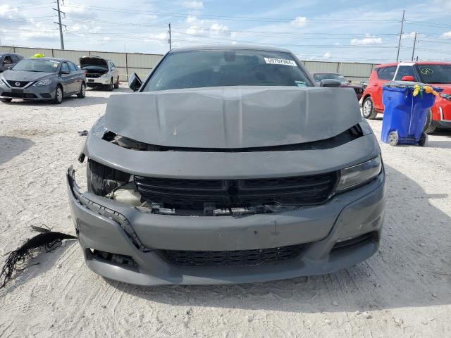 2C3CDXHG6JH142205 - 2018 DODGE CHARGER SXT PLUS GRAY photo 5