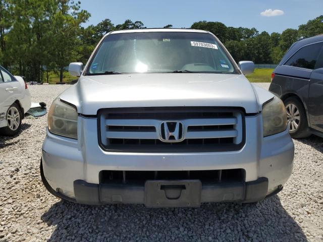 5FNYF28547B014346 - 2007 HONDA PILOT EXL SILVER photo 5