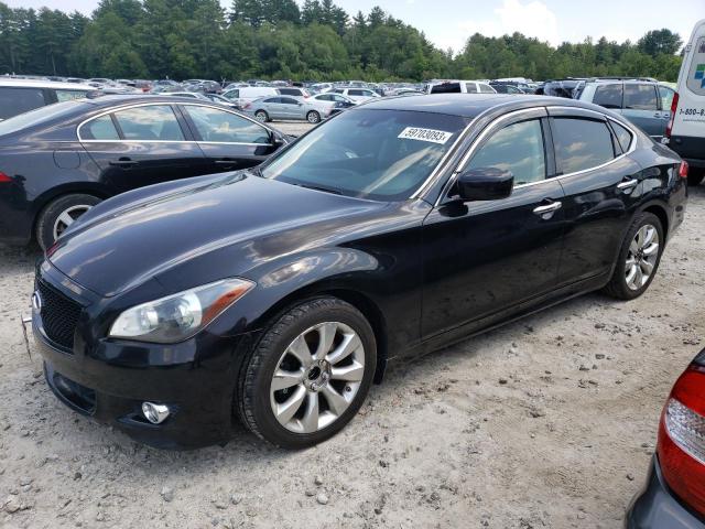 JN1AY1AP2BM520097 - 2011 INFINITI M56 BLACK photo 1