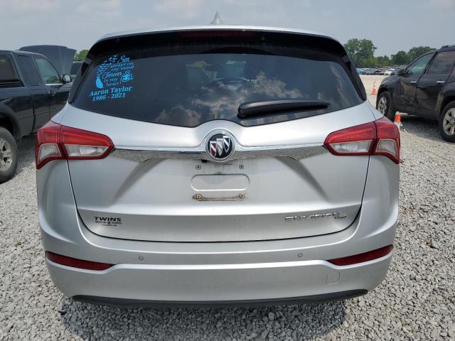 LRBFX1SA3KD006094 - 2019 BUICK ENVISION PREFERRED SILVER photo 6