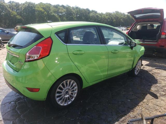 3FADP4FJ1EM127385 - 2014 FORD FIESTA TITANIUM GREEN photo 3