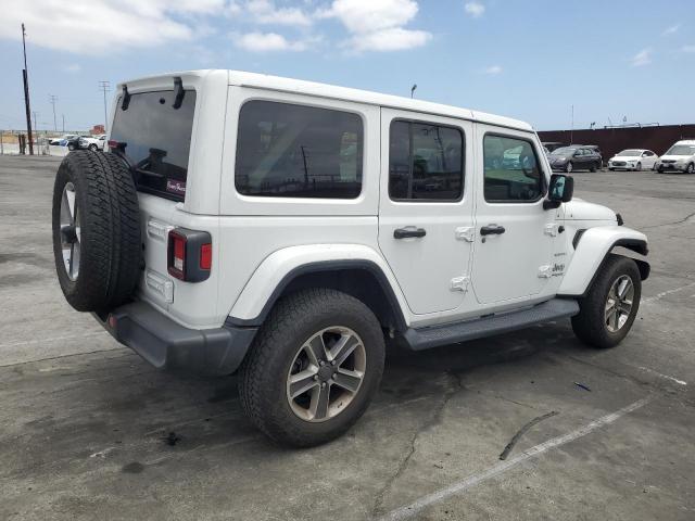 1C4HJXENXJW202016 - 2018 JEEP WRANGLER U SAHARA Ақ фото 3