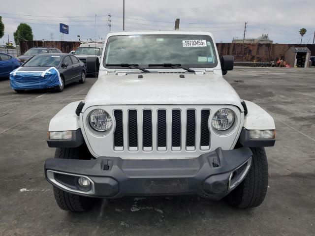 1C4HJXENXJW202016 - 2018 JEEP WRANGLER U SAHARA Ақ фото 5