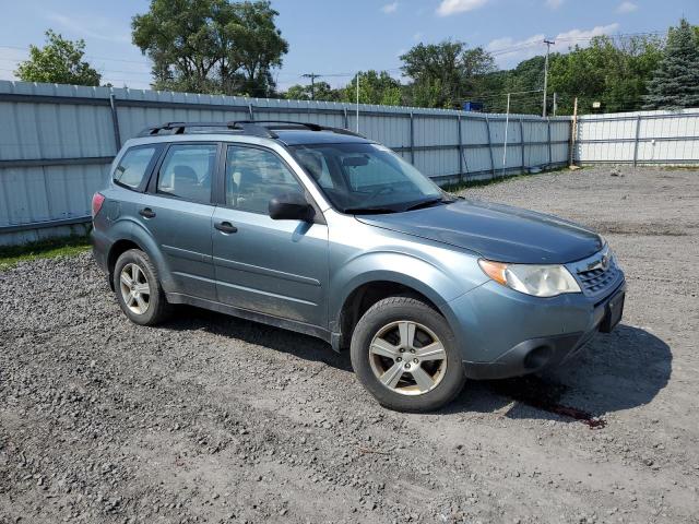 JF2SHABC6DH439386 - 2013 SUBARU FORESTER 2.5X SILVER photo 4