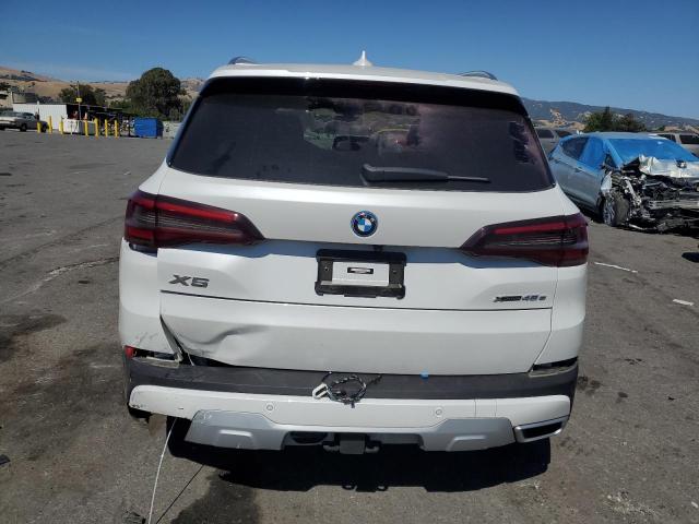 5UXTA6C06N9L30316 - 2022 BMW X5 XDRIVE45E WHITE photo 6