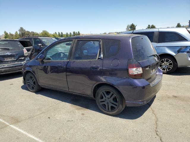 JHMGD37658S058330 - 2008 HONDA FIT SPORT PURPLE photo 2