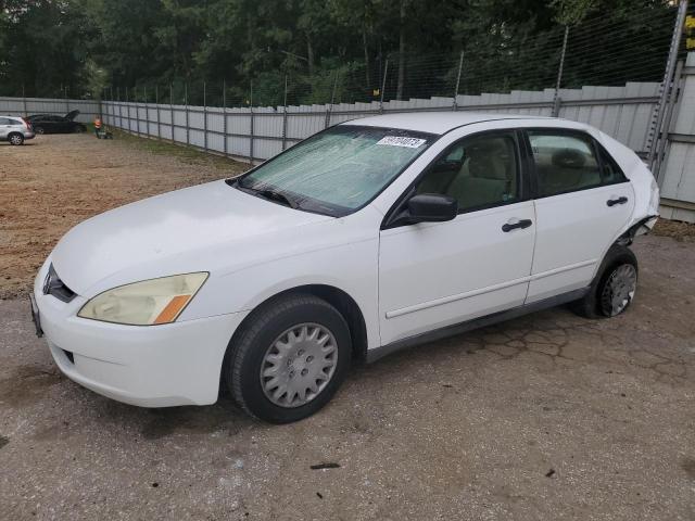 1HGCM56165A172986 - 2005 HONDA ACCORD DX WHITE photo 1