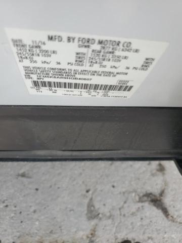 1FM5K8AR9HGB40607 - 2017 FORD EXPLORER POLICE INTERCEPTOR 白色 照片 13